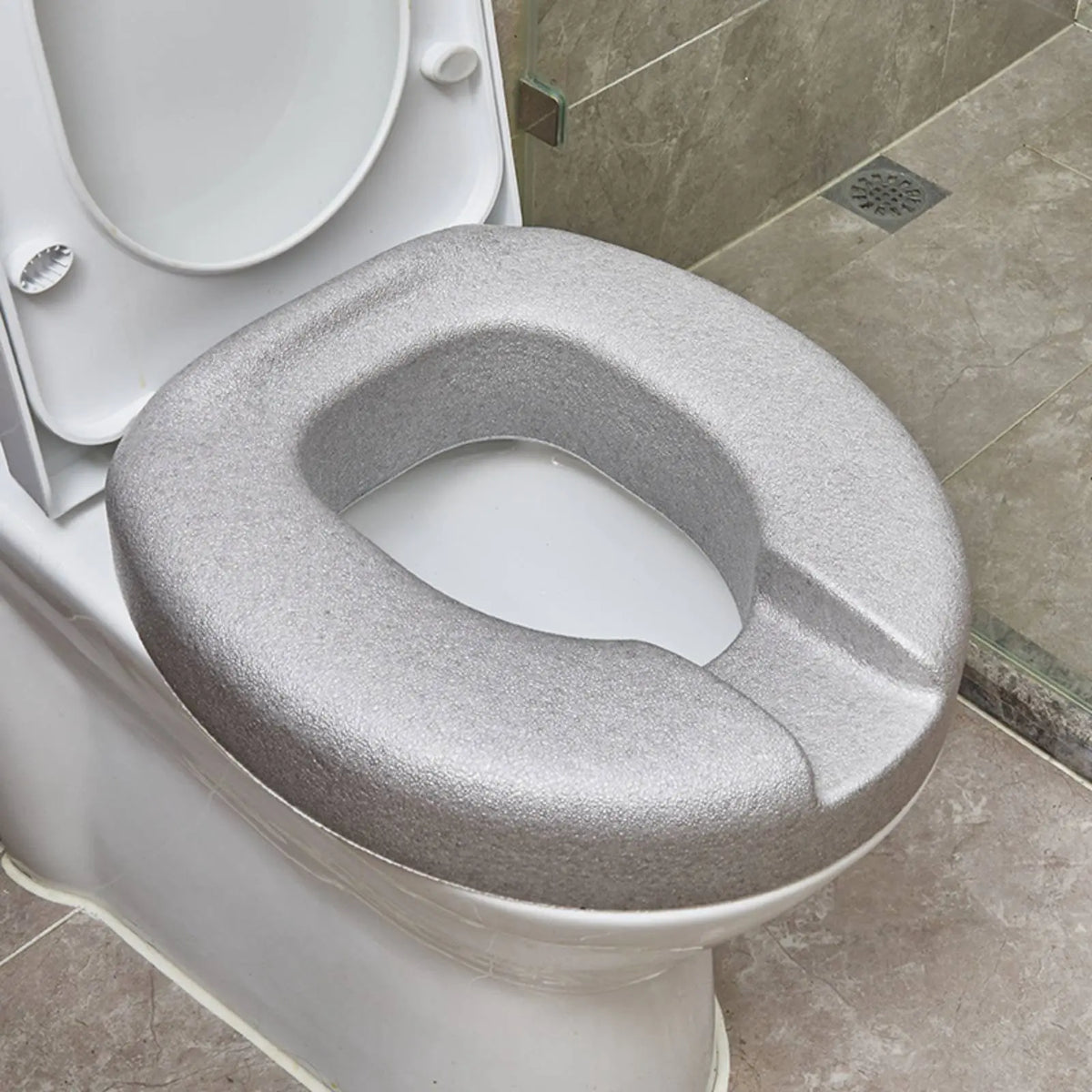Siège de toilette surélevé imperméable en polypropylène expansé