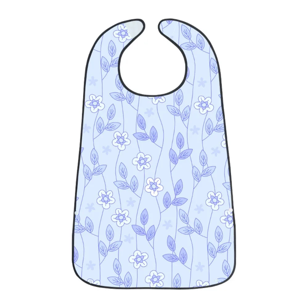 Bavoir pour adulte bleu pale