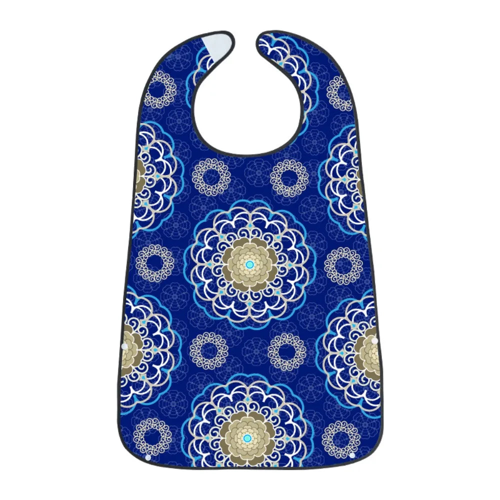 Bavoir pour adulte bleu