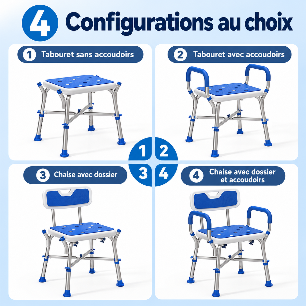 chaise configuratipon