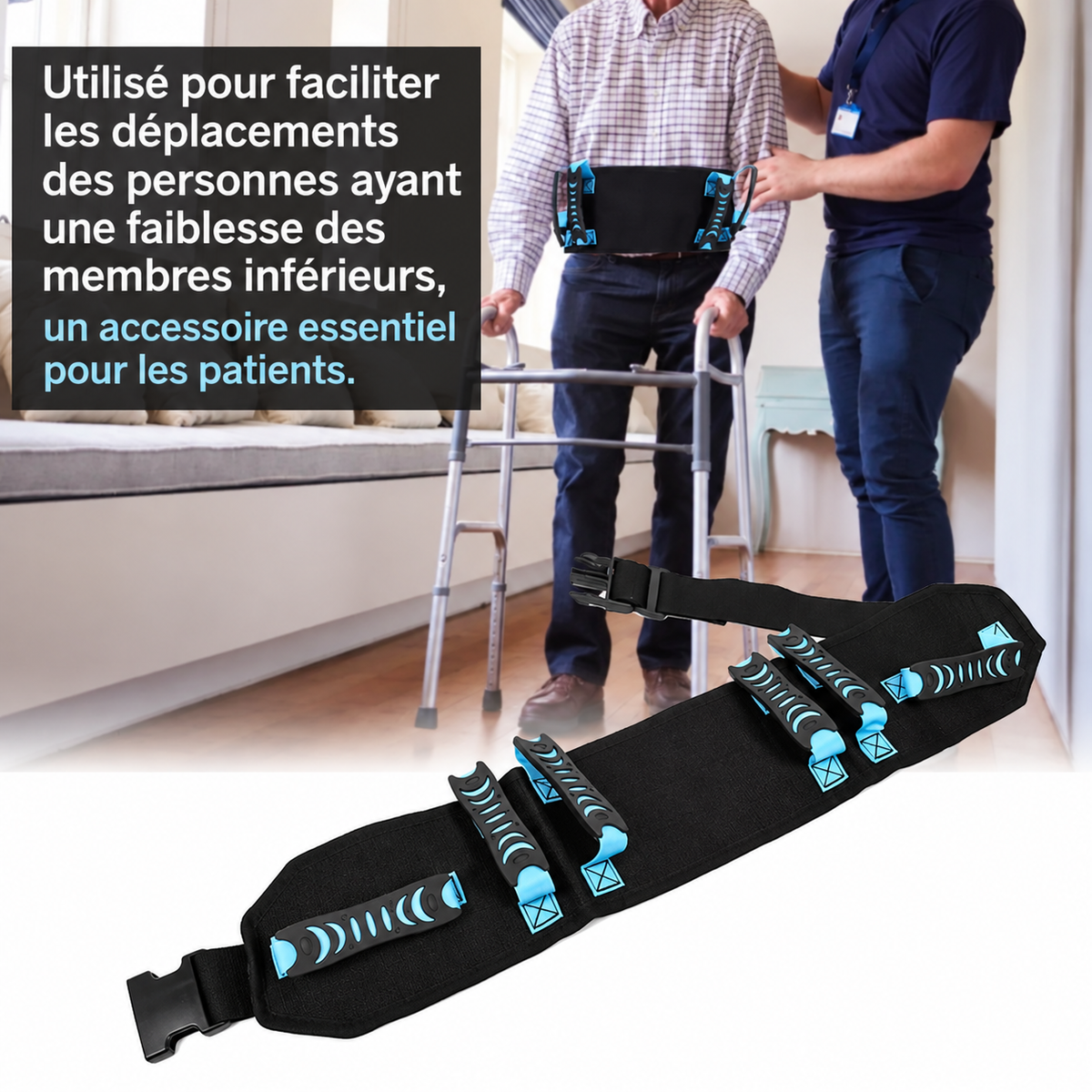 Soutien ergonomique ouverte